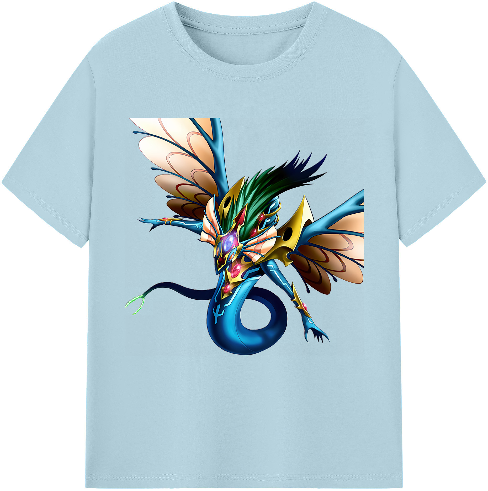 （画像用） 遊☆戯☆王 Yu-Gi-Oh! 綿100％半袖Tシャツ（フロントプリント）